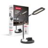 Настільна світлодіодна лампа MAXUS Desk Lamp 8W 3CCT BL Carbon Tray