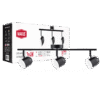 Спот світильник на 3 лампи MAXUS MSL-01C 3x4W 4100K чорний