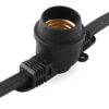 Вулична гірлянда Belt-light CL50-8 чорний