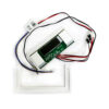 Сенсорний вимикач для дзеркал LB-086, LED-годинник, 2 кл., 65W, Defogger, dimmer, DC12-24V,реле 22