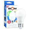 Світлодіодна лампа Biom BT-512 A60 12W E27 4500К матова