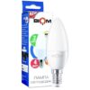 Світлодіодна лампа Biom BT-550 C37 4W E14 4500К матова