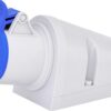 Розетка настінна (силовий роз'єм) EZ-1632 IP44 (16A, 230V, 2P+PE) ETI