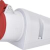Розетка настінна (силовий роз'єм) EZ-1653 IP44 (16A, 400V, 3P+N+PE) ETI