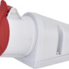 Розетка настінна (силовий роз'єм) EZ-3253 IP44 (32A, 400V, 3P+N+PE) ETI