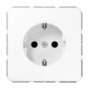 Розетка із заземленням JUNG CD1520WW білий