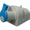 Розетка стаціонарна 16А/3 2Р+РЕ IZN 1632 400V IP54 SEZ