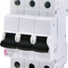 Автоматичний вимикач ETIMAT S4 3p C 10A (4,5 kA) ETI