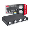 Фасадний світлодіодний світильник MAXUS MWL 8W 3CCT IP65 BL Square