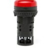 Лампа сигнальна LED матова ELPI-024С-R 24V AC/DC (червона) ETI