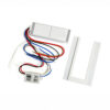 Сенсорний вимикач для дзеркал LB-05, 2 клавиши, 1*65W, Defogge, dimmer, DC12-24V + РЕЛЕ 220V
