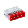 Колодка клемна COMPACT для розподільчої коробки 4х2,5мм2 без пасти (100шт.) WAGO
