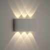 Світильник LED настінний, бра LUMINARIA LINZA SIX 6W R170 3000K WHITE 220V IP54