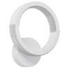 Світильник світлодіодний настінний, бра LUMINARIA AKRILIKA ROUND 17W 1R ON/OFF WHITE/CLEAR 220V IP20