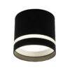Світильник точковий накладний LUMINARIA GUSTA 1xGX53 82x70 BLACK 220V IP20
