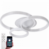 Світильник світлодіодний стельовий LUMINARIA AKRILIKA ROUND 100W 4R WHITE/CLEAR 220V IP20 з пультом ДУ