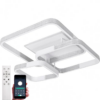Світильник світлодіодний стельовий LUMINARIA AKRILIKA SQUARE 130W 4S WHITE/CLEAR 220V IP20 з пультом ДУ