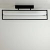 Світильник LED smart PRADA+пульт 60W 3000-5000K IP20 прямокутник чорно-білий Violux