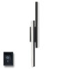 Cвітильник настінний світлодіодний, бра LUMINARIA BLADE 17W L500 CCT BLACK (Чорний)