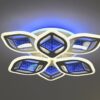 Люстра стельова VALESO 55480/3+3 біла, LED