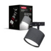 Світильник трековий поворотний без лампи MAXUS Track Wave Base GX53 Black