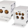 Блок розподільчий EDBM-2 (160А, 1500V AC/DC, OUT: 1x4-50; 2x4-35; 3x2,5-25) ETI