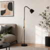 Торшер LUMINARIA TERRA 1xE27 H1700 BLACK/GOLD