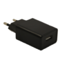 Блок живлення  USB type A 2A, чорний