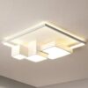 Світильник стельовий 8С112-50 квадрат білий 60 W Olvin Plus 34541