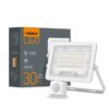 LED прожектор VIDEX F2e 30W 5000K з датчиком руху та освітлення