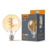 LED лампа VIDEX Filament G95FASD 5W E27 2200K димерна бронза