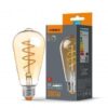 LED лампа VIDEX Filament ST64FASD 5W E27 2200K диммерная бронза