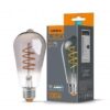 LED лампа VIDEX Filament ST64FGD 4W E27 2100K диммерная графит