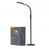 LED торшер чорный VIDEX TF07B 14W 3000-5500K