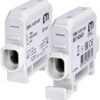 Ввідна силова клема EDBJ-1x35-1x35 (125A, 1000V AC/1500V DC, IN: 1x35, OUT: 1x35, сіра) ETI