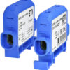Ввідна силова клема EDBJ-1x35-1x35/N (125A, 1000V AC/1500V DC, IN: 1x35, OUT: 1x35, синя) ETI