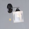 Бра настінне B K2284/1W CH+BK
