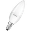 Лампа LED OSRAM CL B60 6.8W/830 230V FR E14 10X1