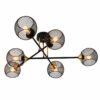 Люстра підвісна LUMINARIA TESSA 6xE27 980x220 BLACK/GOLD 220V IP20