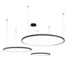 Люстра 7529832-3B BLACK LED (600+800+1000)